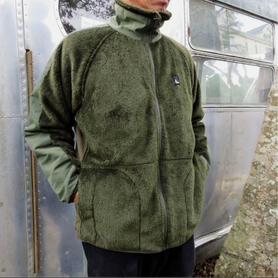 psicomサイコム フリースJKTオリーブXL polartec オリジナル