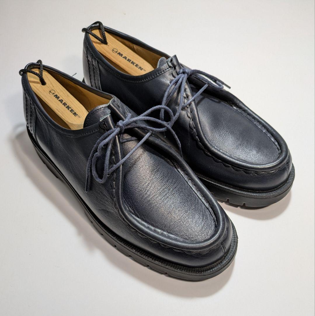 KLEMANクレマン41パドレ26㎝チロリアンシューズ ネイビー