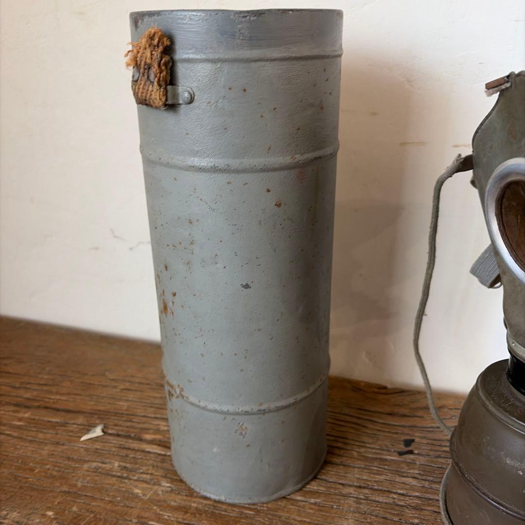 1938年 製造 ガスマスク フランス軍 ミリタリー 第二次世界大戦