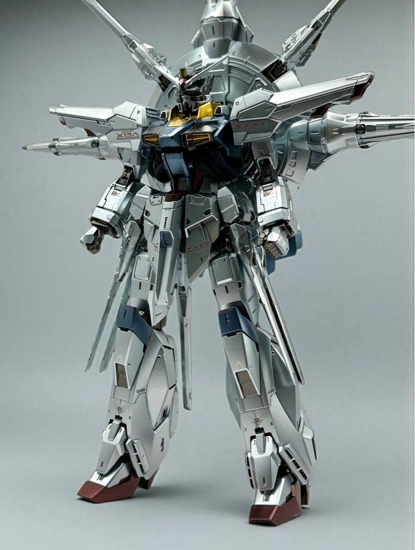 メタル改造・全塗装】MG プロヴィデンスガンダム メタリック完成品