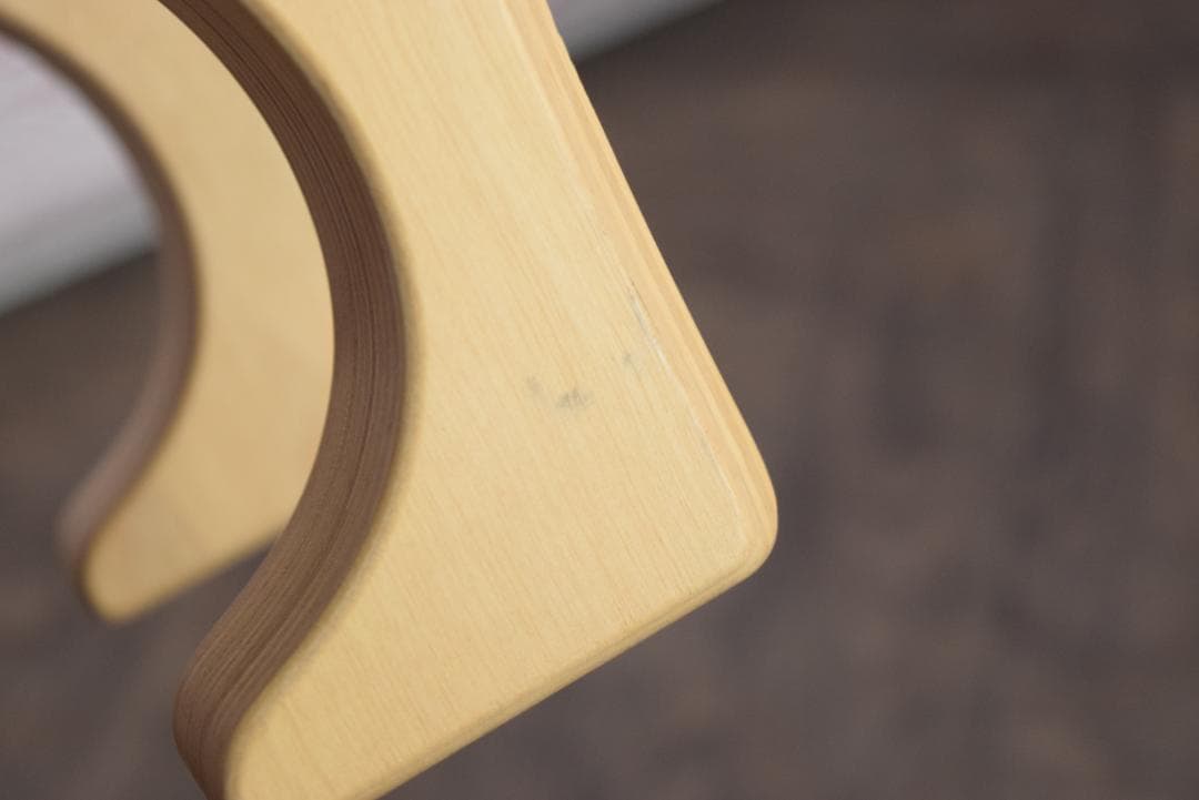 展示品 旭川家具 匠工芸 アニマルスツール ウルフグレーミックス Sサイズ