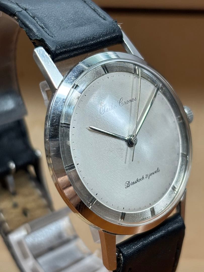 セイコー クロノス21石手巻き腕時計 2020年OH済み