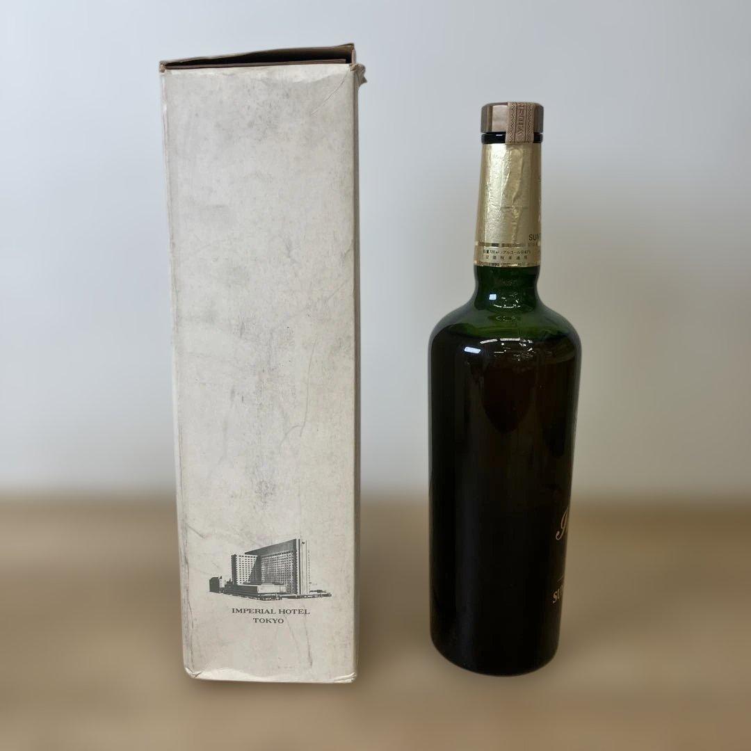 未開栓 サントリーウイスキー特級 1960 帝国ホテル 記念ボトル 外箱