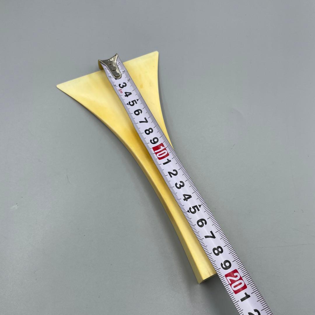 239ヴィンテージ 天然素材 三味線バチ 重さ約118g