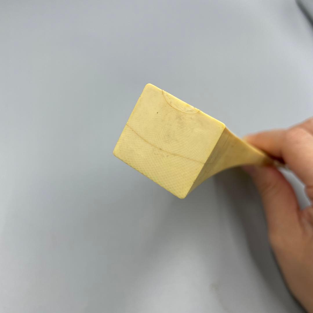 239ヴィンテージ 天然素材 三味線バチ 重さ約118g