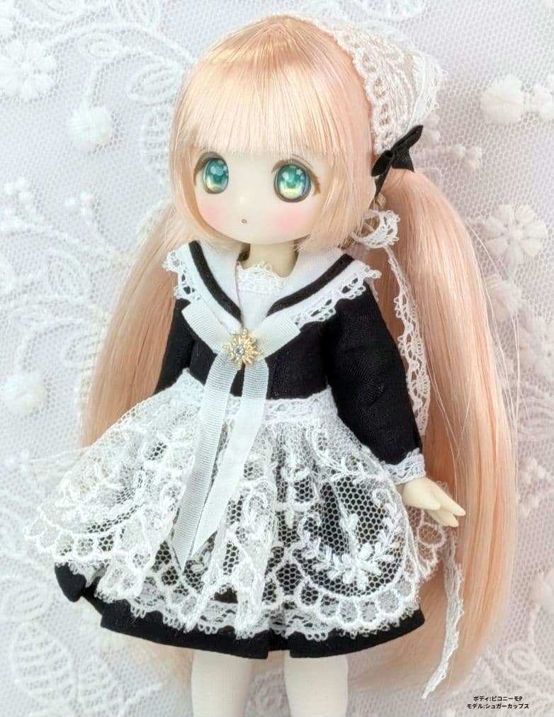 ピコニーモP専用】レースセーラーワンピース ブラック 896 - メルカリ