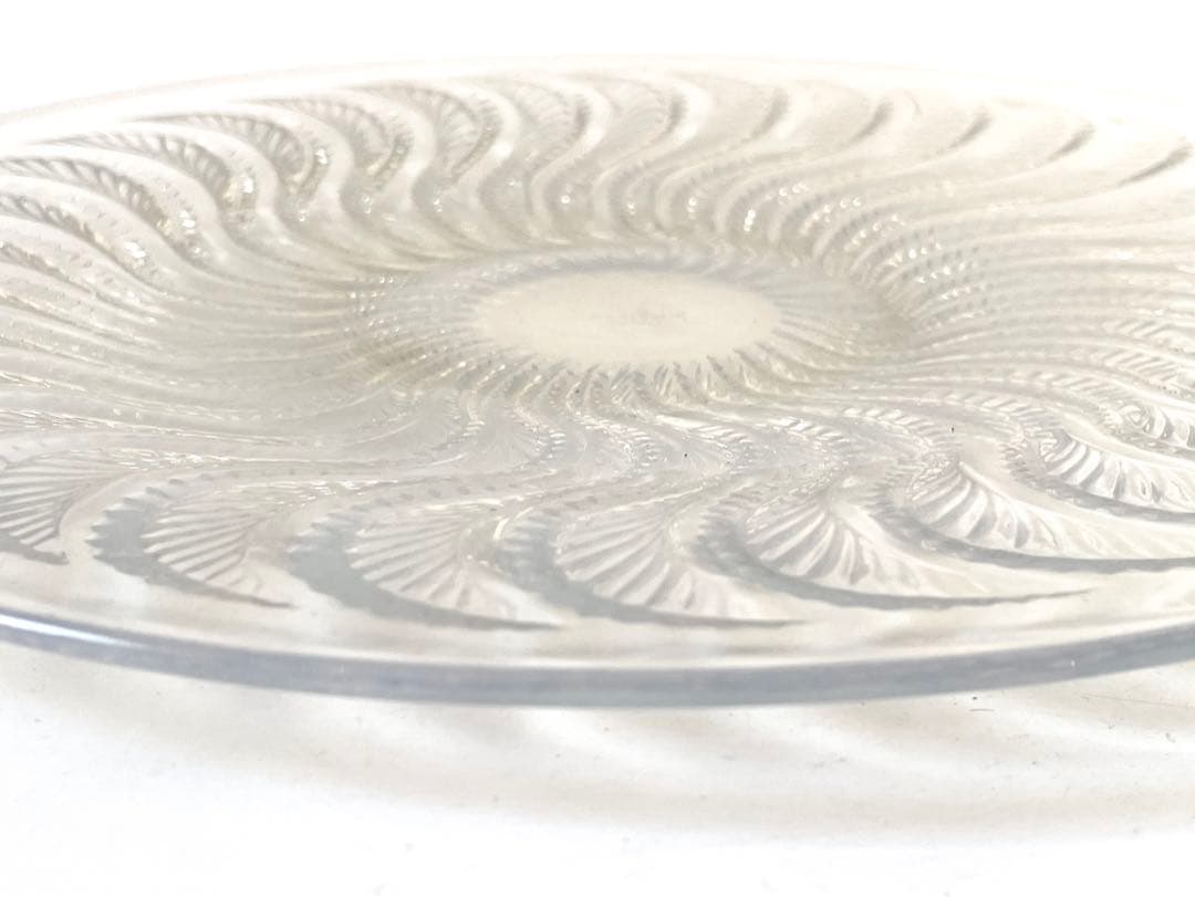 R.LALIQUEルネラリックActiniaイソギンチャク 浅鉢 大皿 プレート