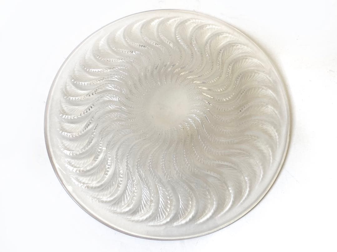 R.LALIQUEルネラリックActiniaイソギンチャク 浅鉢 大皿 プレート