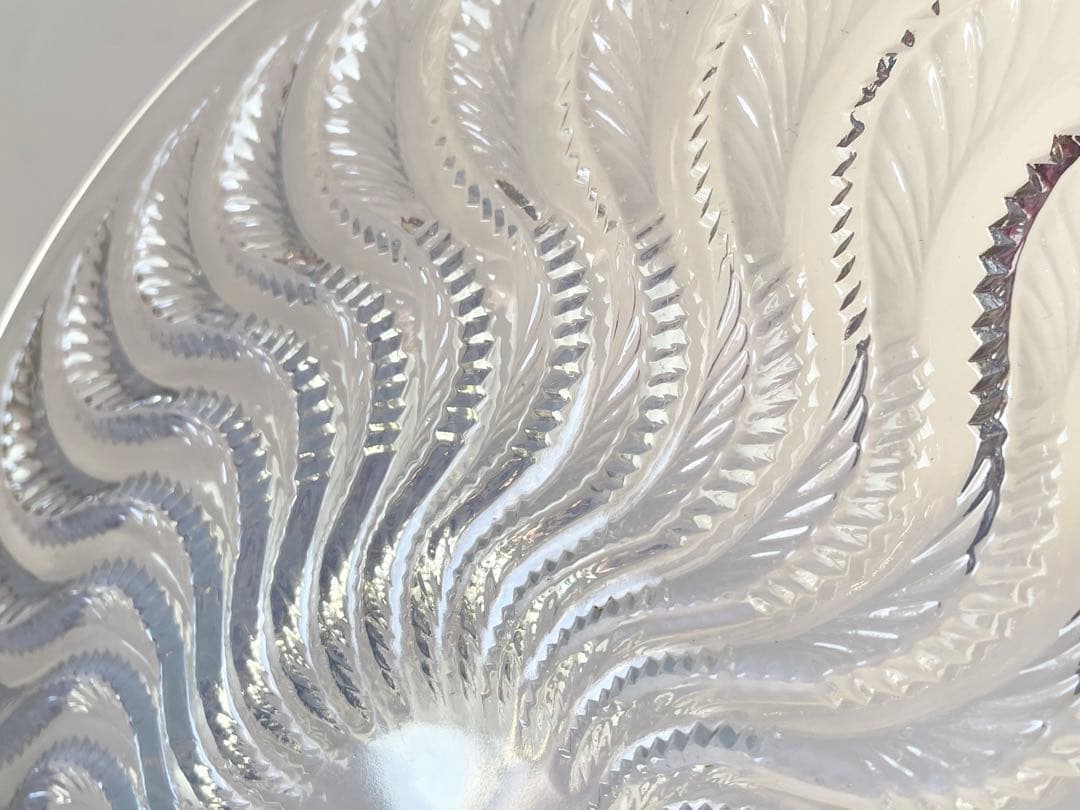 R.LALIQUEルネラリックActiniaイソギンチャク浅鉢大皿プレート