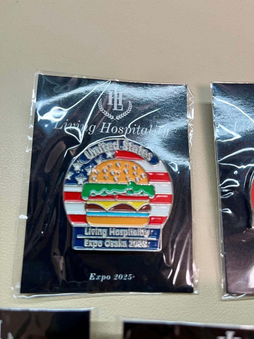 ク*ク様 最終価格【５種】レア 非売品 大阪関西万博 エキスポ アメリカ館 ピン