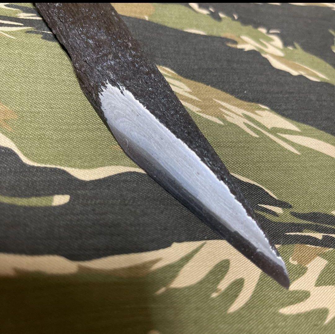 大久保貞一郎作 切り出し小刀 たたら製鉄