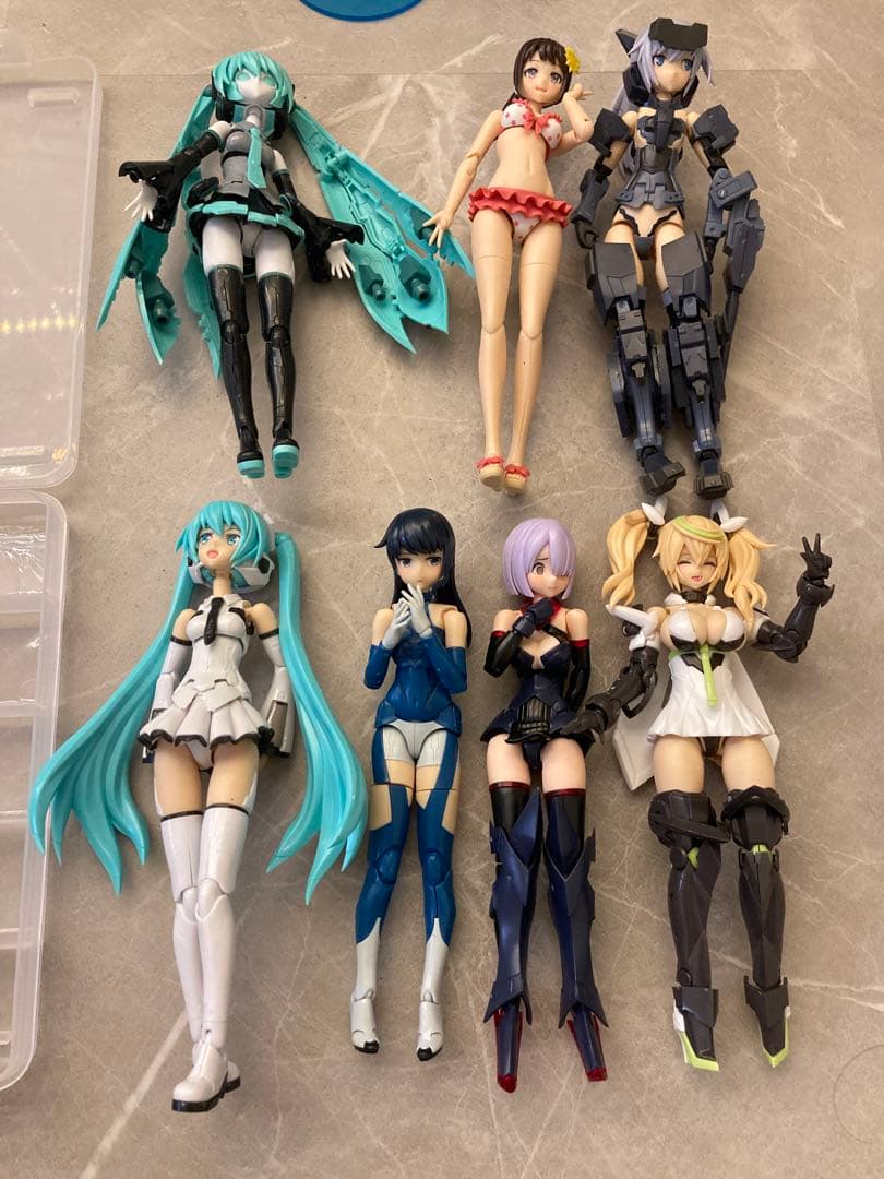 コトブキヤ 美少女プラモデル まとめ売り7体 - メルカリ