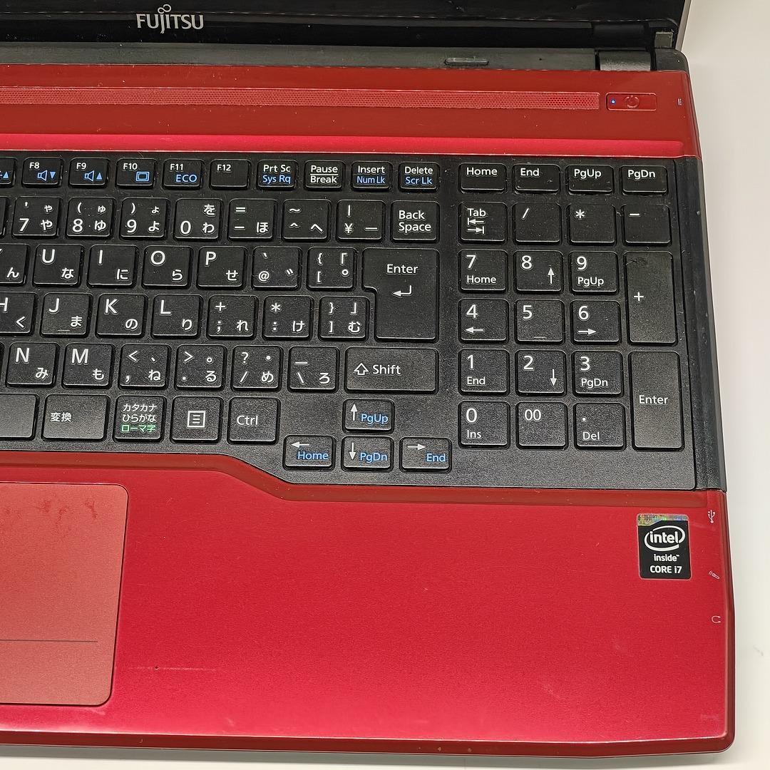 富士通】AH53 高速i7 SSD256GB 8GB レッド ノートPC 楽天市場】富士通