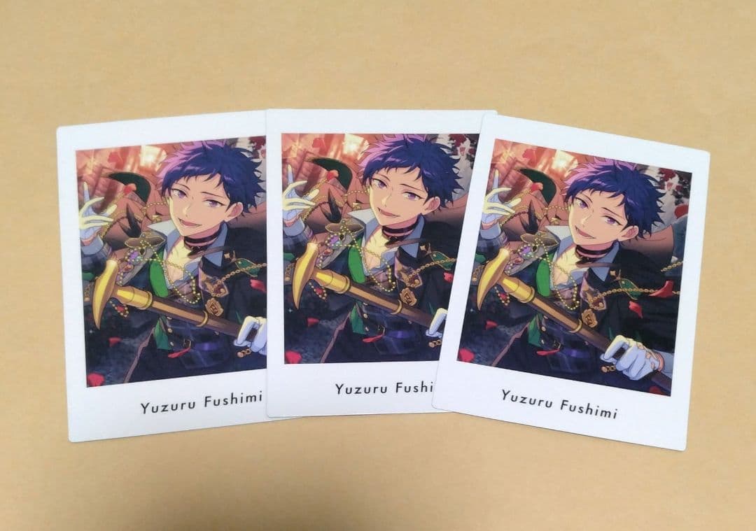 あんスタ　イベコレ　七種茨　伏見弓弦　apr IDOL　缶バッジ　ウロボロス