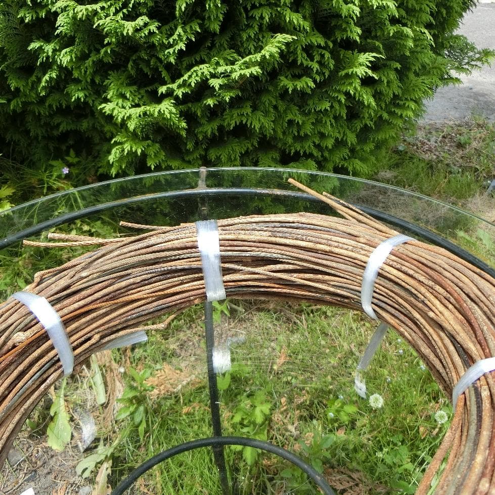 みっくん 青森県岩木山採取　あけび蔓　長 短 各1kg　合計2kg 練習用