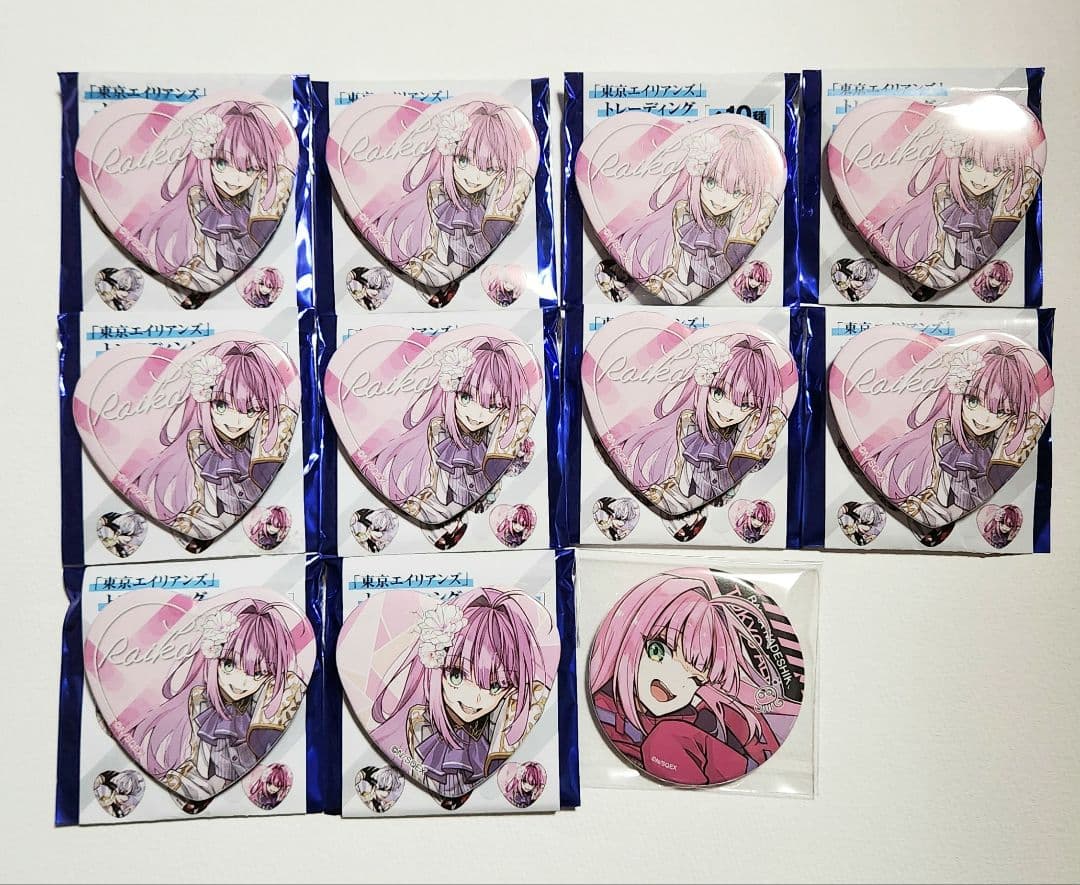 東京エイリアンズ 撫子ライカ ドレスアップ 缶バッジ - メルカリ