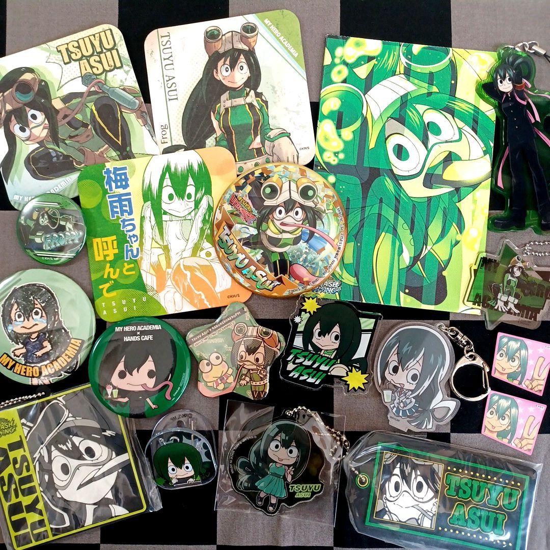 僕のヒーローアカデミア 蛙吹梅雨 グッズ まとめ売り ヒロアカ 缶