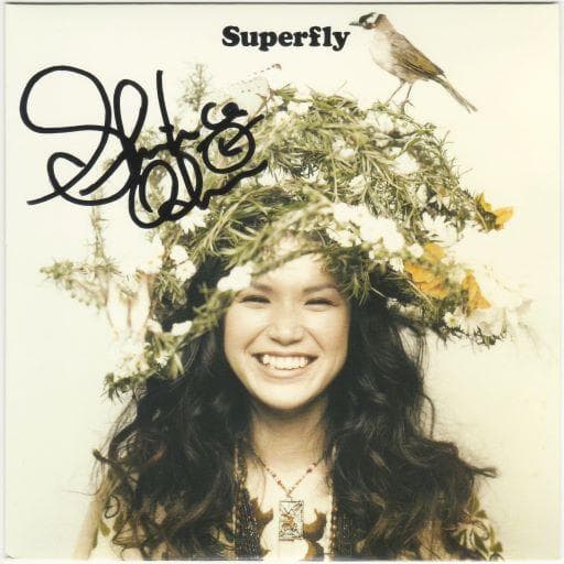 Superfly 愛をこめて花束を 7インチアナログ 非売品 サイン入り