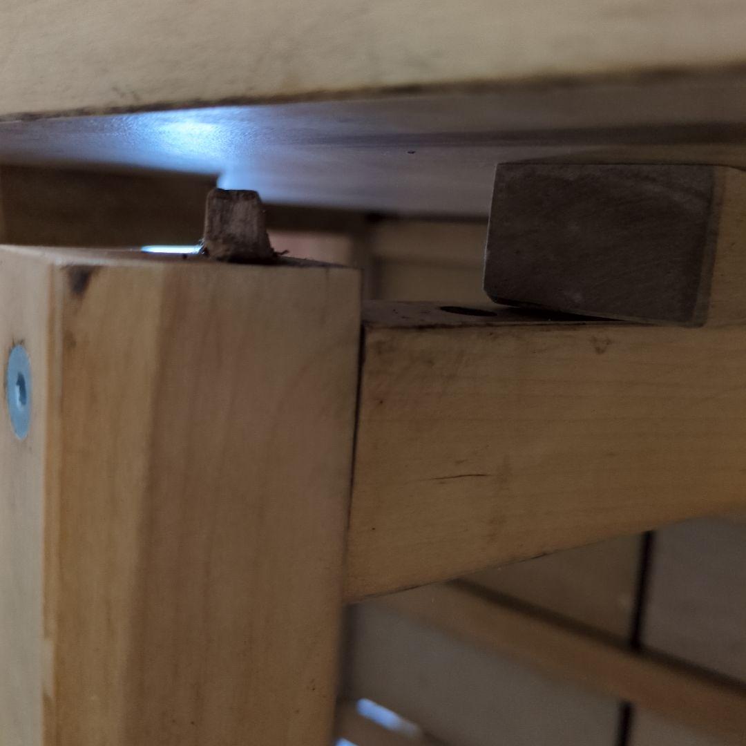 値下げ IKEA 木製ダイニングテーブル 伸長式折りたたみノールデン バタフライ