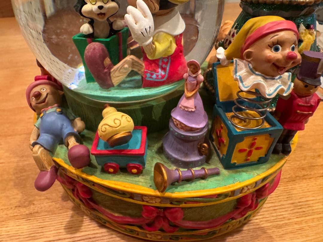 ピノキオ スノードーム オルゴール