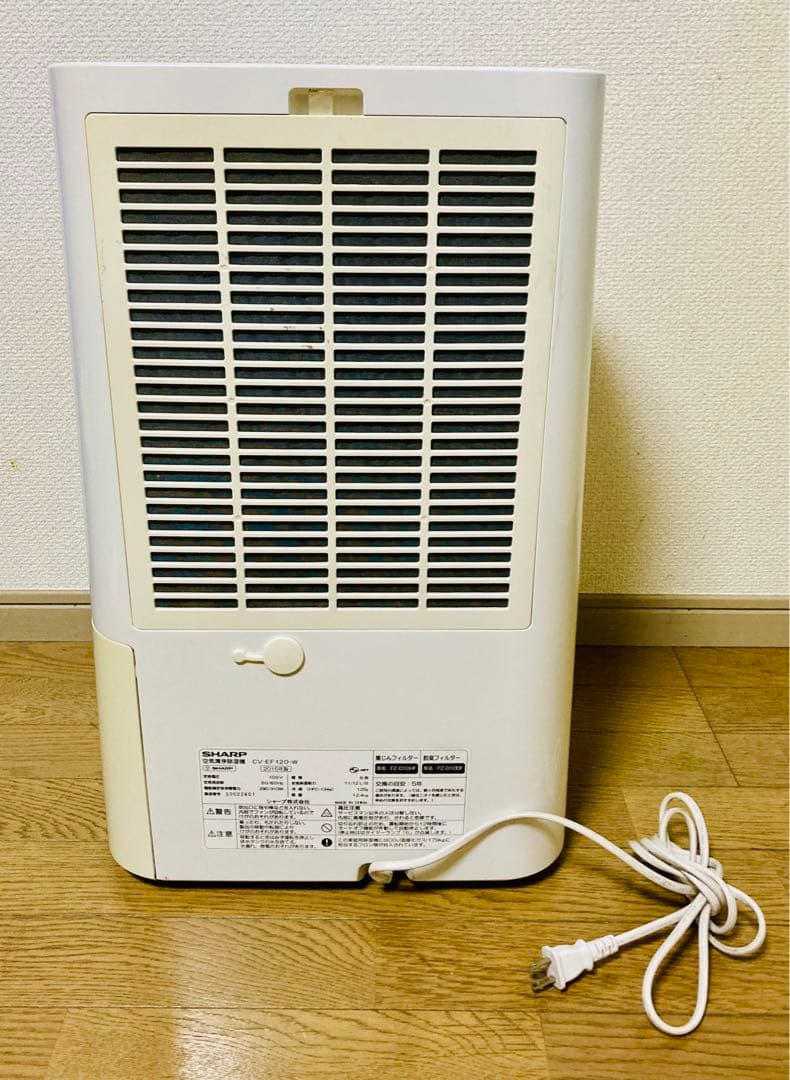SHARP CV-EF120-W SHARP CV-EF120-W シャープ 空気清浄除湿機