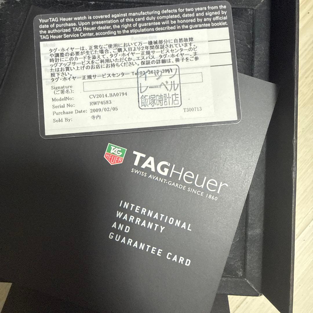 TAG Heuer クロノ 自動巻き（年始特価）