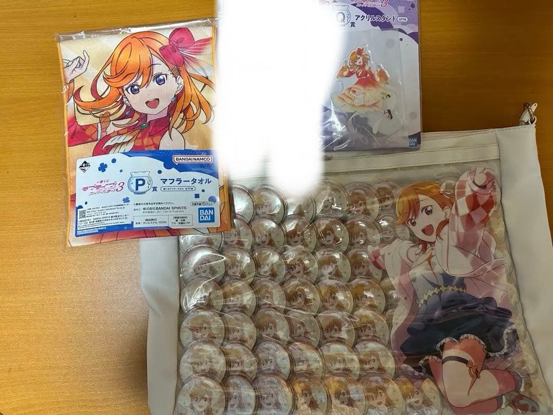 澁谷かのん痛バッグラブライブスーパースターA3サイズ2ndLIVE缶バッジ