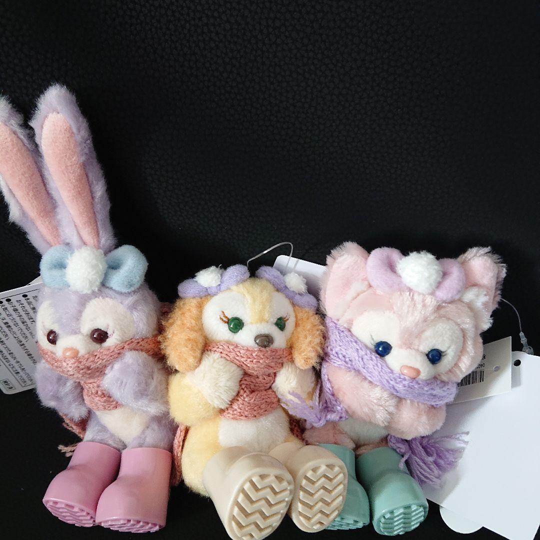 ダッフィー&フレンズ ダンシング スノー フレークス ぬいぐるみチャームセット