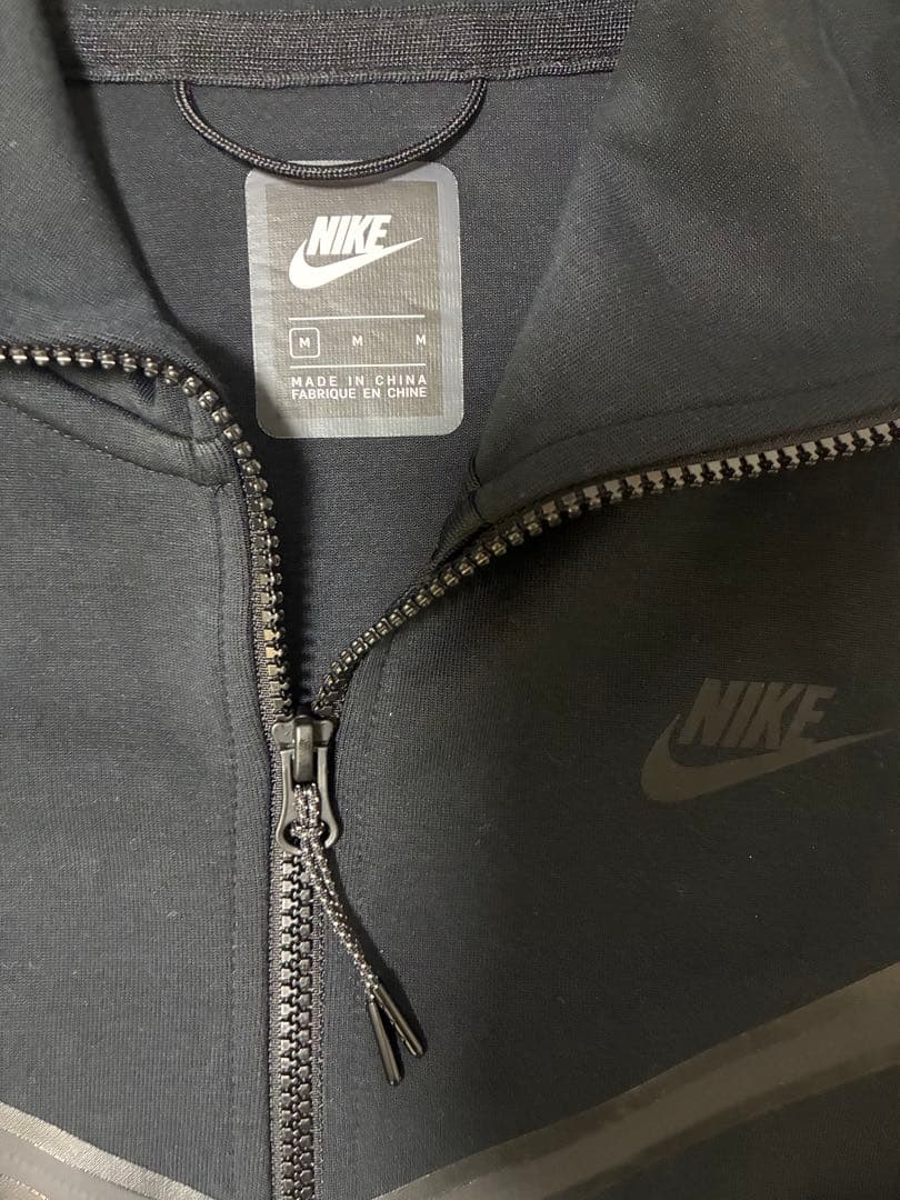 ナイキテックフリース　セットアップ　上下　ブラック　Mサイズ　黒タグ　国内正規品