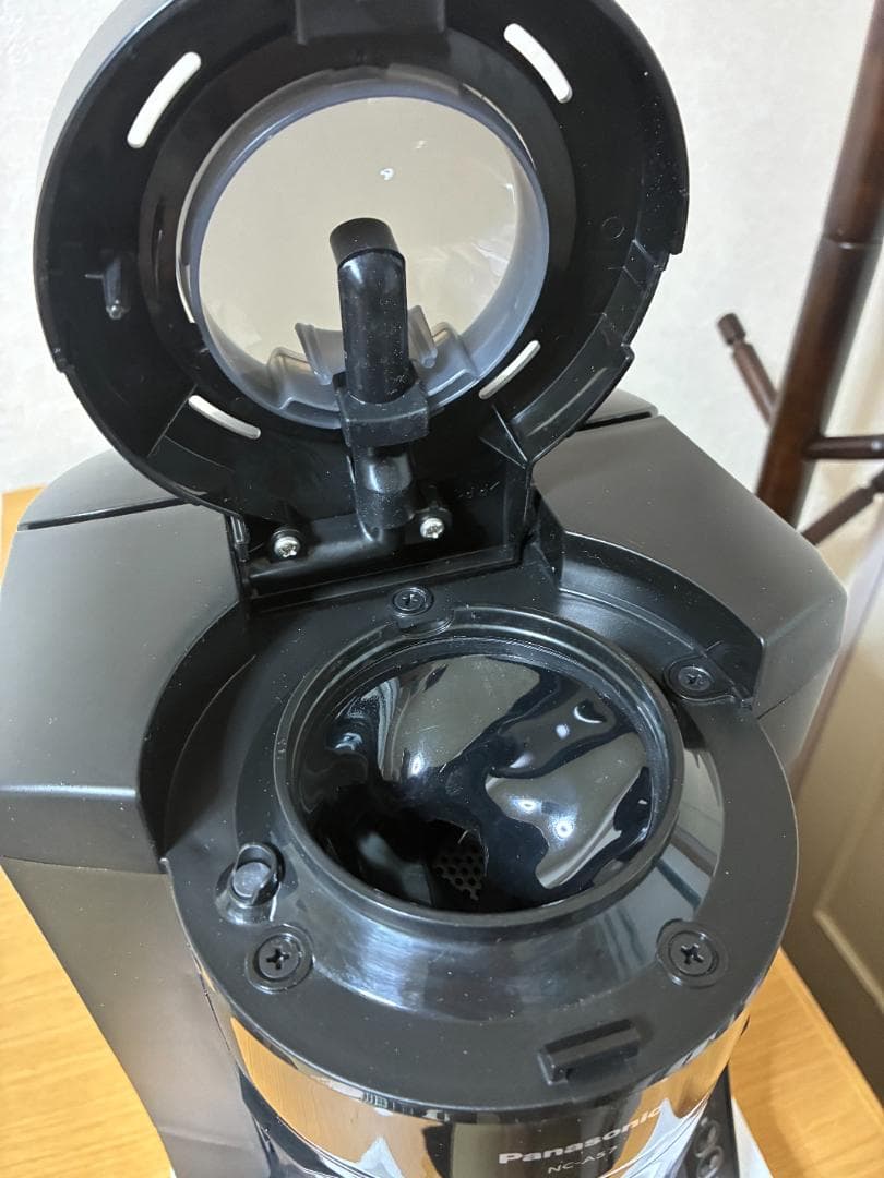 パナソニック NC-A37 豆を挽き付全自動 コーヒーメーカー ブラック 箱