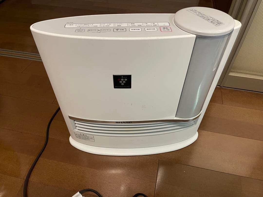 SHARP セラミックファンヒーター HX-G120-W - メルカリ