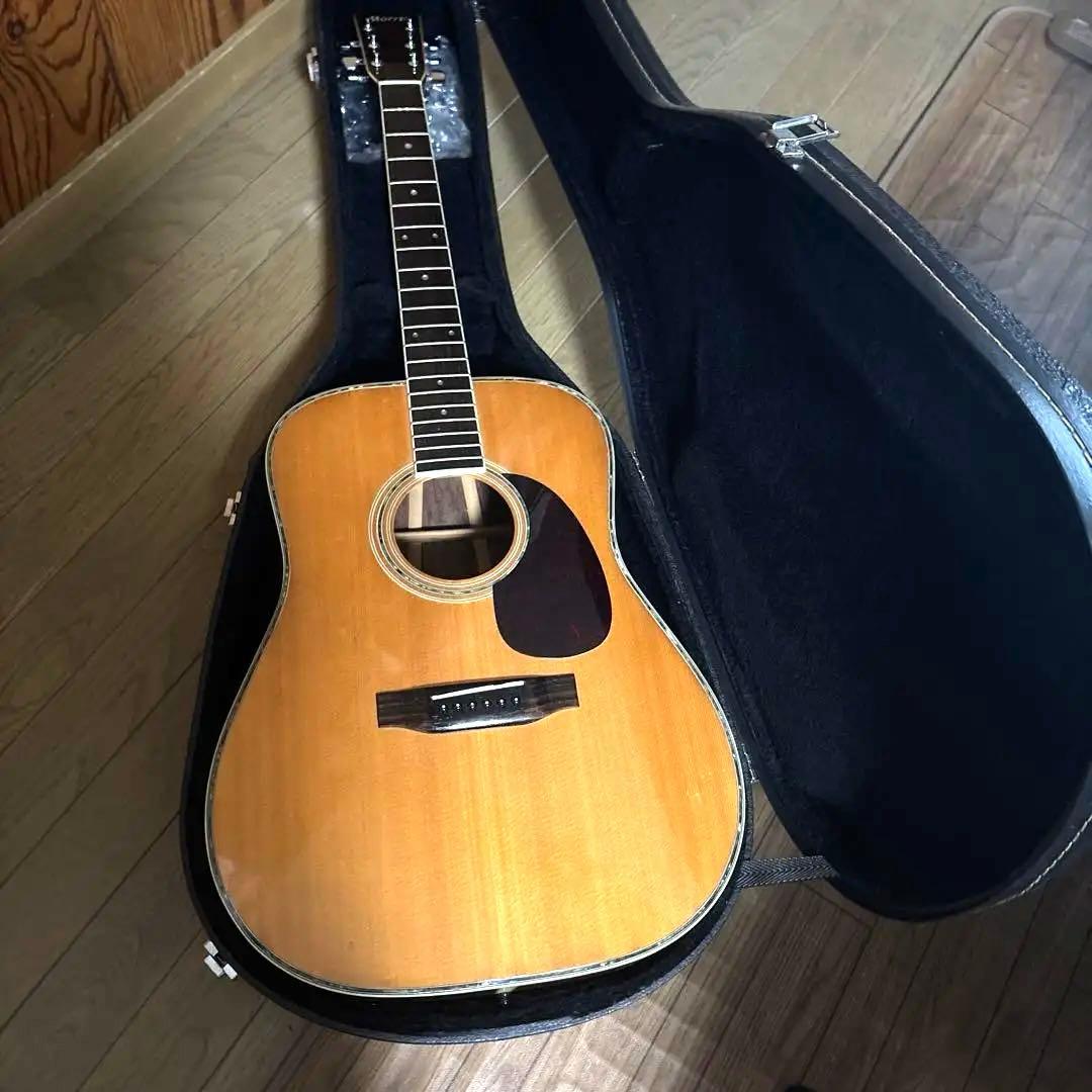 Morris Special W-35 ハードケース　ストラップ　ゴム式カポ付き Morris Special W-35 ハードケース ストラップ ゴム式カポ付き