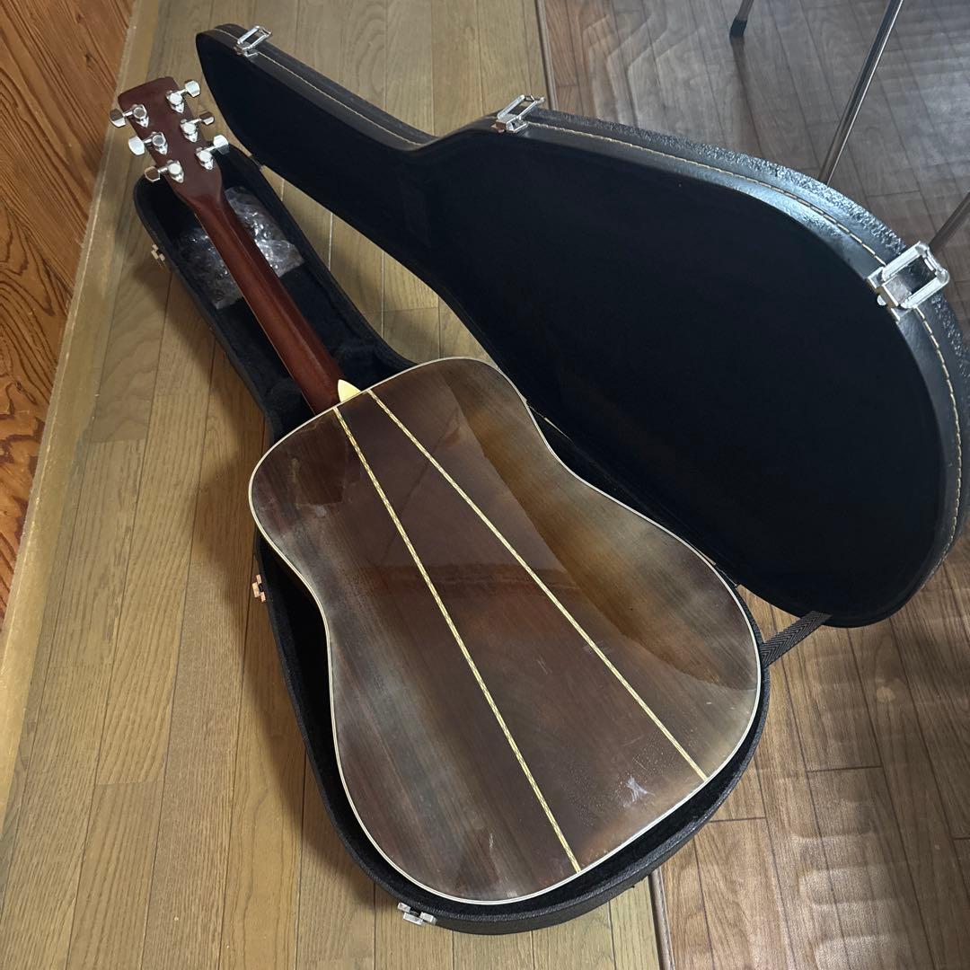 Morris Special W-35 ハードケース ストラップ ゴム式カポ付き