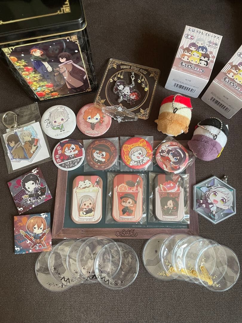 文スト 缶バッジ・アクリルキーホルダーまとめ売り