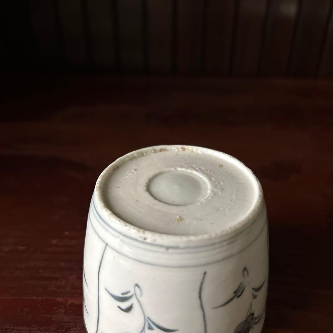 古伊万里染付　猪口　江戸後期