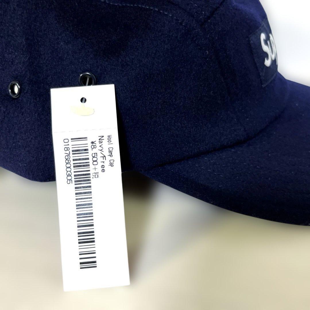 Supreme 20fw Wool Campcap Navy ロロピアーナ