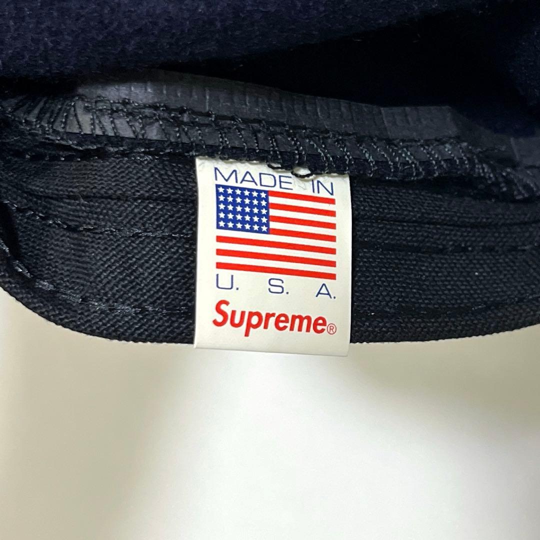 Supreme 20fw Wool Campcap Navy ロロピアーナ supreme wool camp cap
