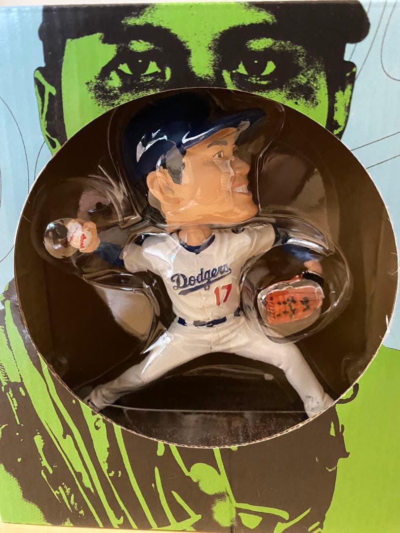 2025 9/10 大谷翔平 ボブルヘッド ドジャース 限定 非売品 限定価格】9月10日配布 大谷翔平選手 ドジャース移籍後初 投手