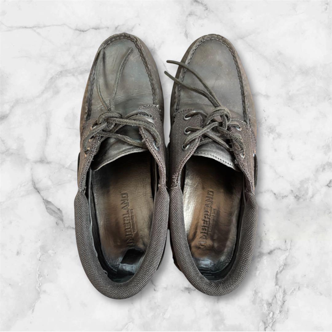 も*た様 【希少品】 Timberland 3 eye classic 黒 モカ