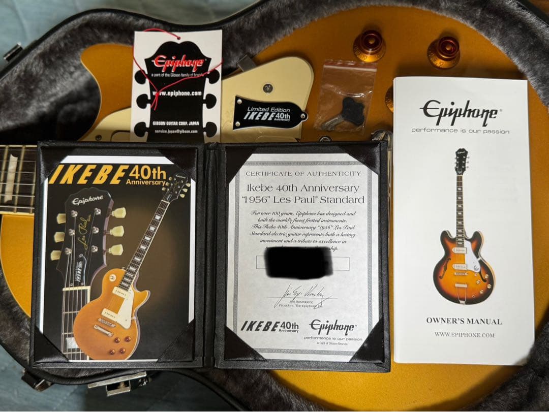 Epiphone エピフォン レスポール イケベ40周年記念限定モデル epiphone
