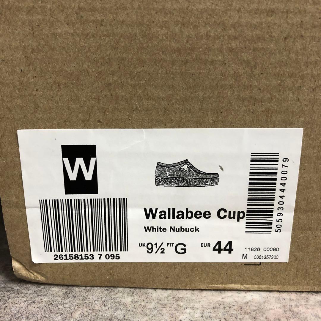 ■ Clarks クラークス ワラビー ホワイト 白 Wallabee Cup