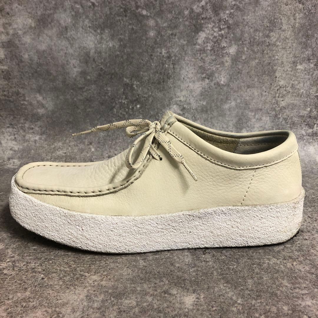 ■ Clarks クラークス ワラビー ホワイト 白 Wallabee Cup