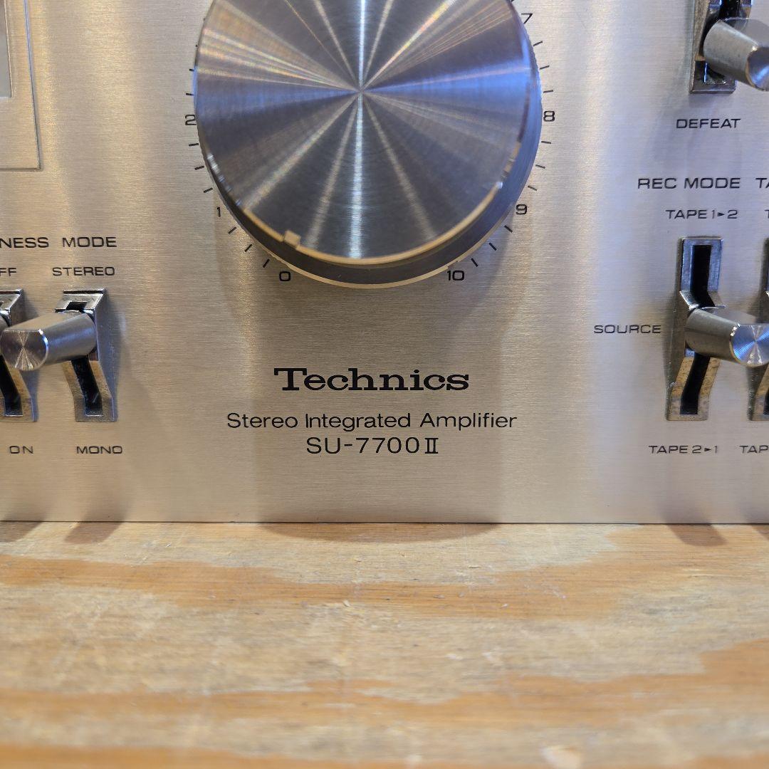 希少】 Technics SU-7700II プリメインアンプ 動作OK