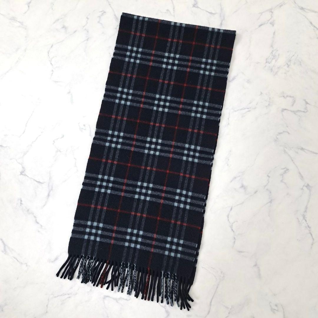 極美品☆クリーニング済み BURBERRY LONDON カシミヤ マフラー