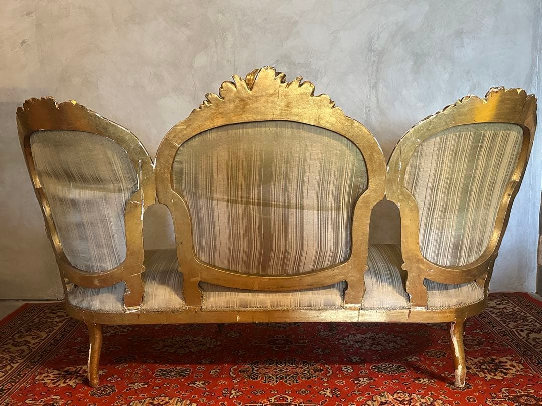 東京都内23区配送無料】ルイ15世 ソファースタジオ 撮影 ディスプレイ用