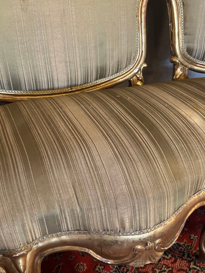 東京都内23区配送無料】ルイ15世 ソファースタジオ 撮影 ディスプレイ用