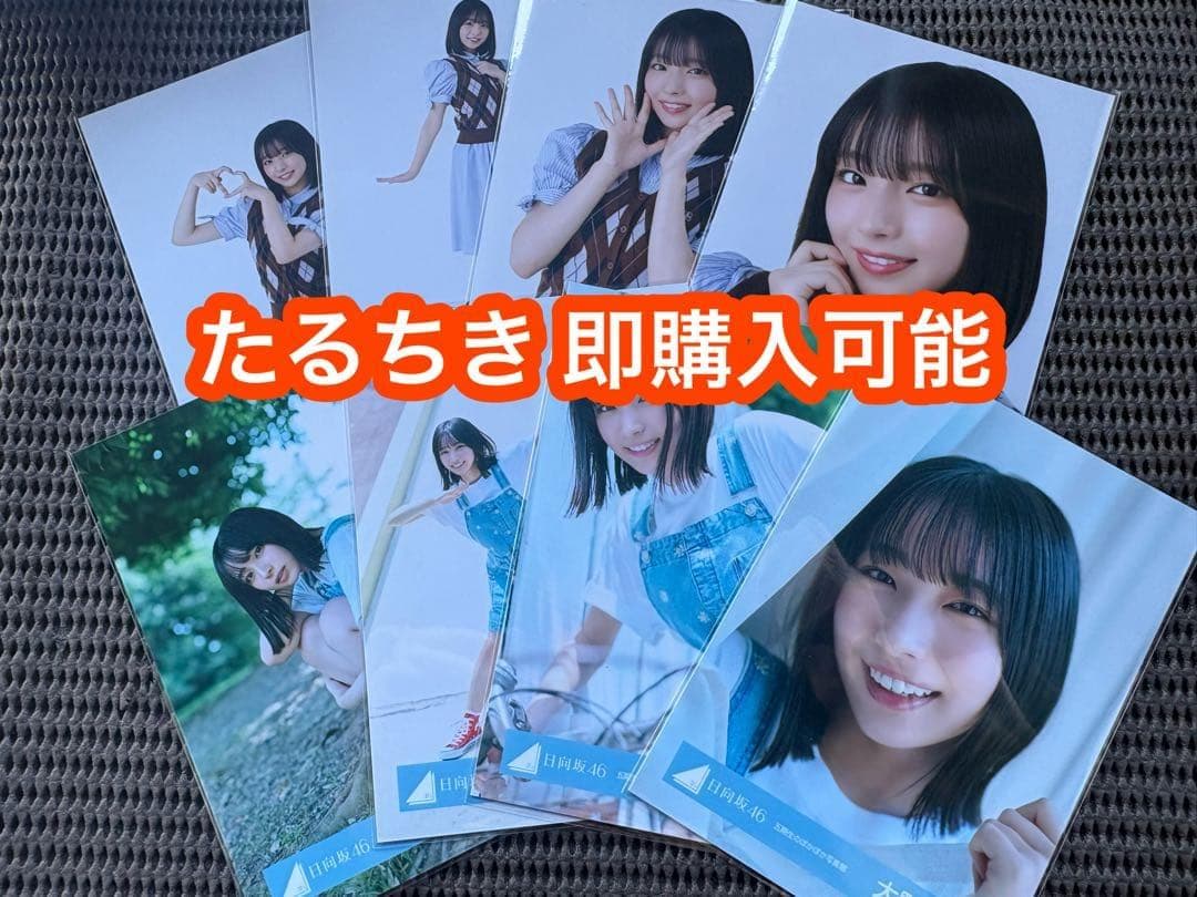 大野愛実 日向坂46 カレンダー 五期生ぽかぽか写真館 生写真 8種コンプ