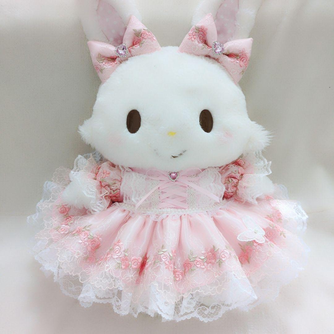 ウィッシュミーメルコスチューム メルメルドール 小薔薇のピンク系コス