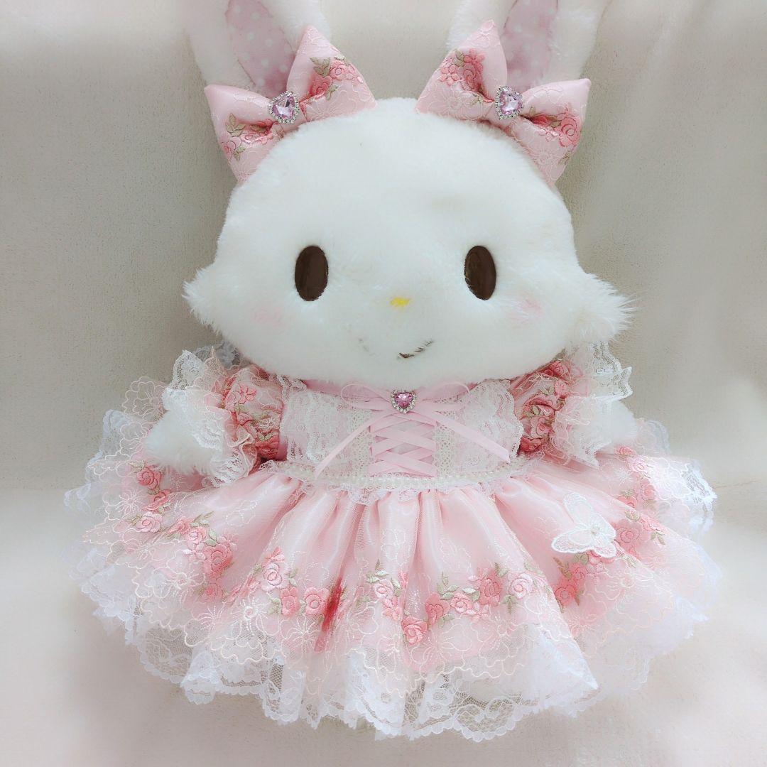 ウィッシュミーメルコスチューム メルメルドール 小薔薇のピンク系コス