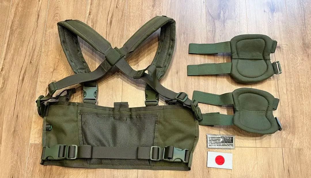 未使用品】ミリタリー／サバゲー／コンドル／チェストリグ、ベルト